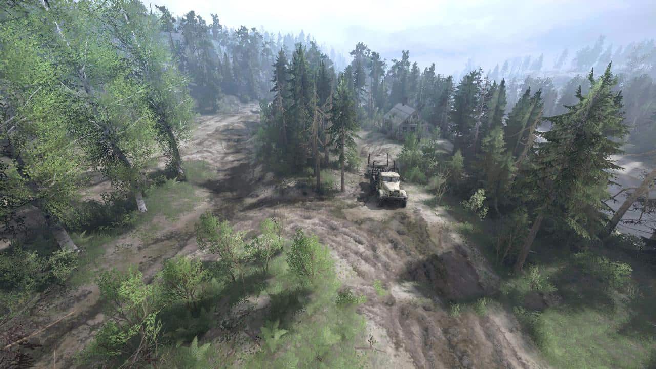 Spintires:Mudrunner - Lake Map V1