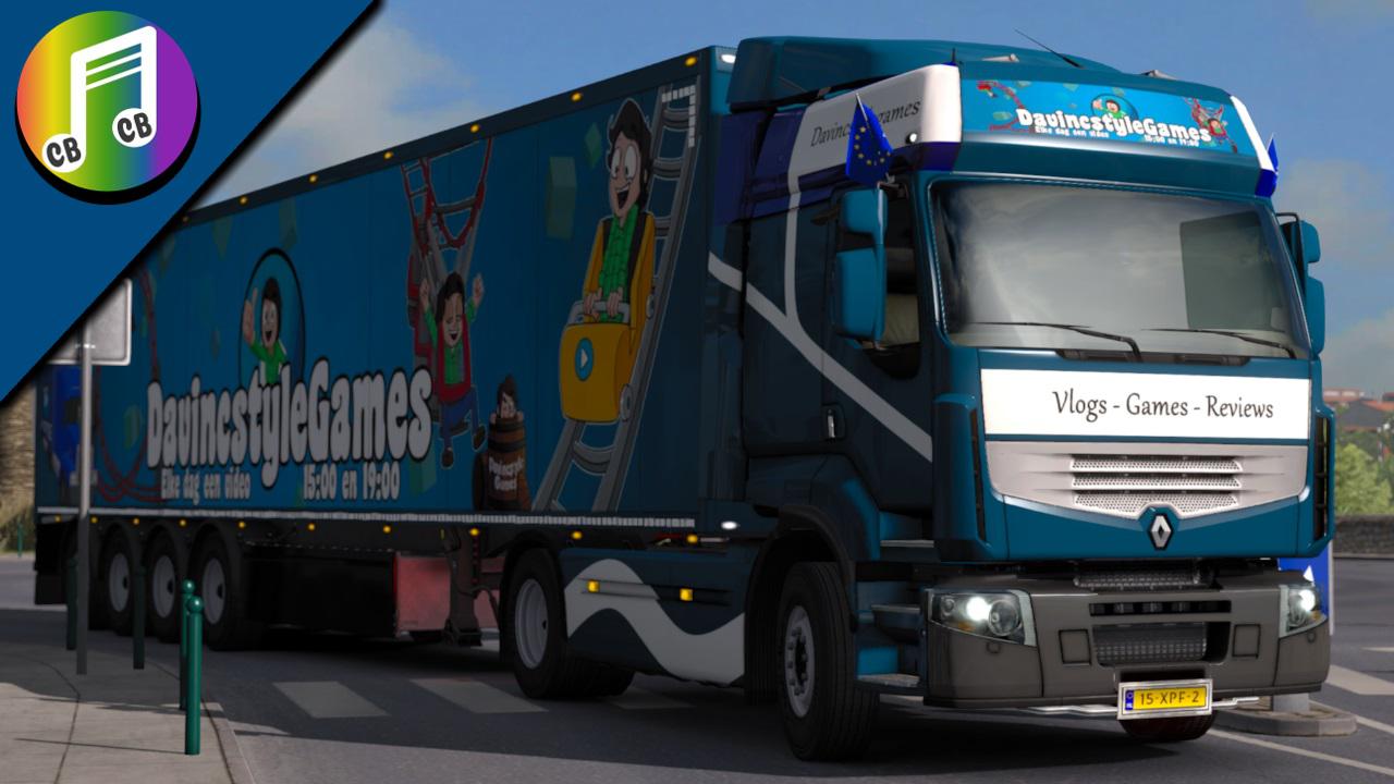 ETS2 - DavincstyleGames Truck and Trailer V1.0 (1.37.x)