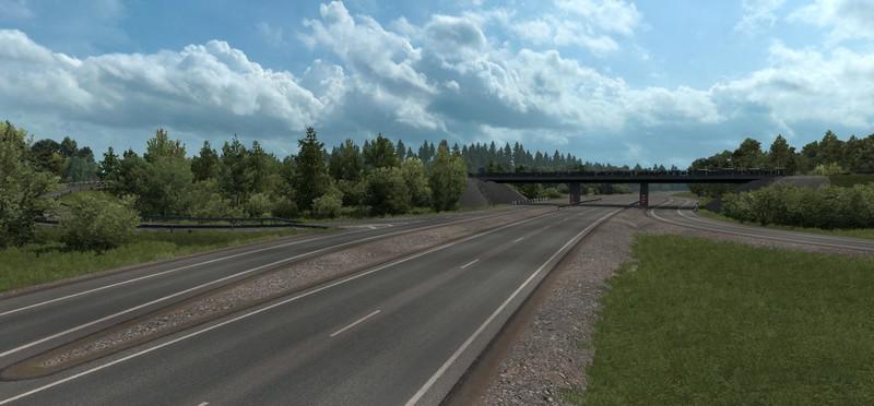 ETS2 - Addon for RusMap 2.1.1: Northern Beauty V2 (1.38.x)
