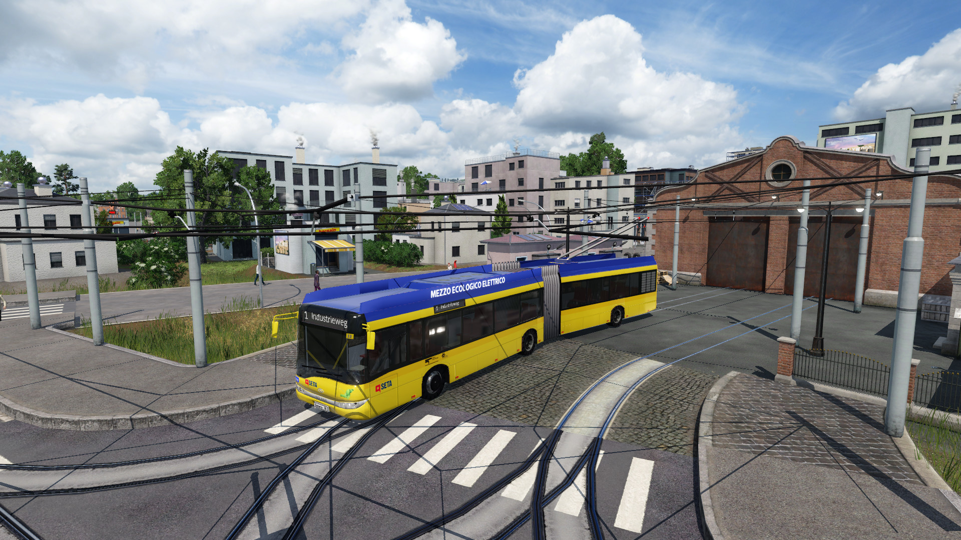 Transport Fever 2 - Solaris Trollino 18M (Trolleybus)