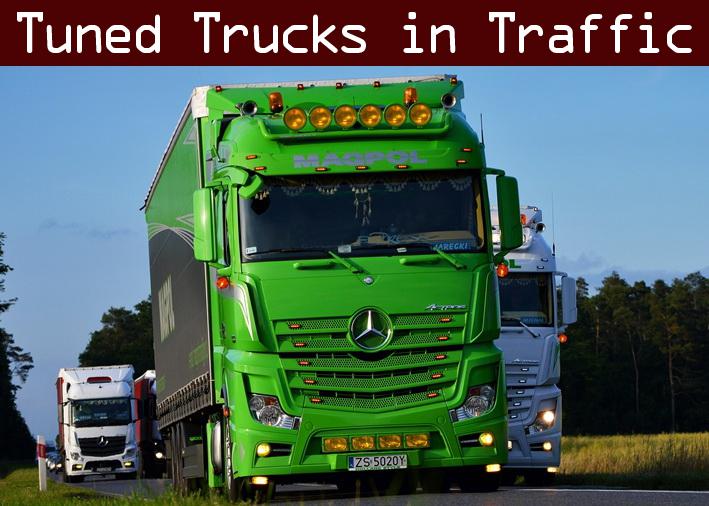 ETS2 - Tuned Truck Traffic Pack V2.7 (1.38.x)