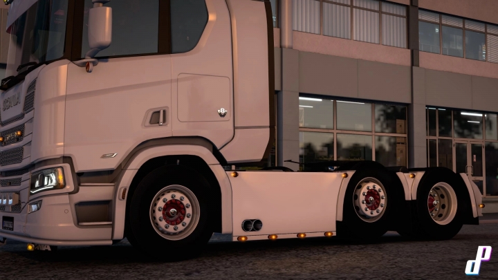 ETS2 - Sideskirt Sidepipe For Scania NG (1.41.x)