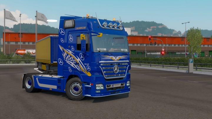 ETS2 - Mercedes-Benz Actros MP2 Truck V1.3 (1.40.x)