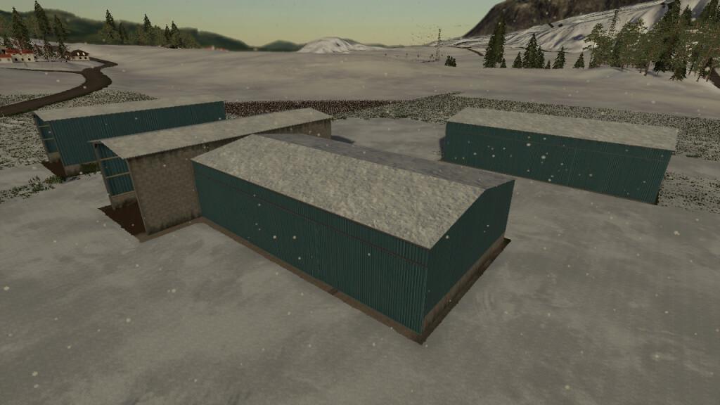 FS19 - Bunker Silo Covered Pack V1.0