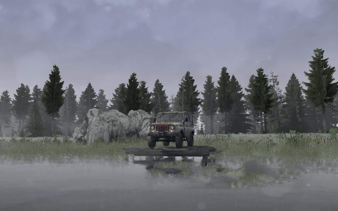 Spintires:Mudrunner - Swamps Edge Map V1.8.43