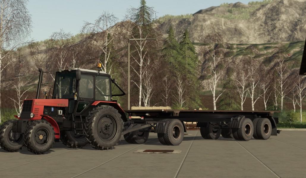 Fs19 Belarus 821 Red Tractor Beta Farming Simulator 19 Modsclub