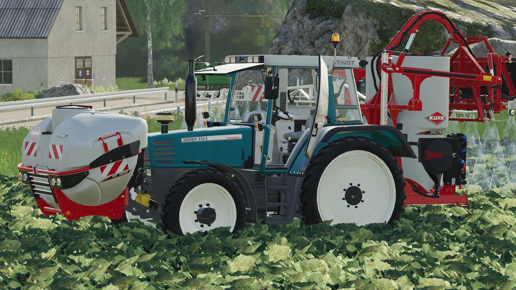 FS19 - Fendt Favorit 509 510 Tractor V2.0
