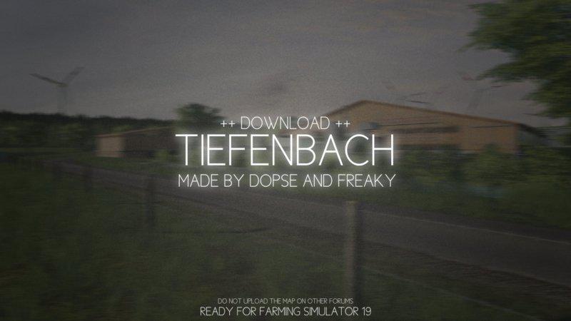 FS19 - Tiefenbach Map V1.0