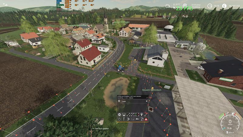 FS19 - Autodrive Course for Ellerbach V0.7 Beta