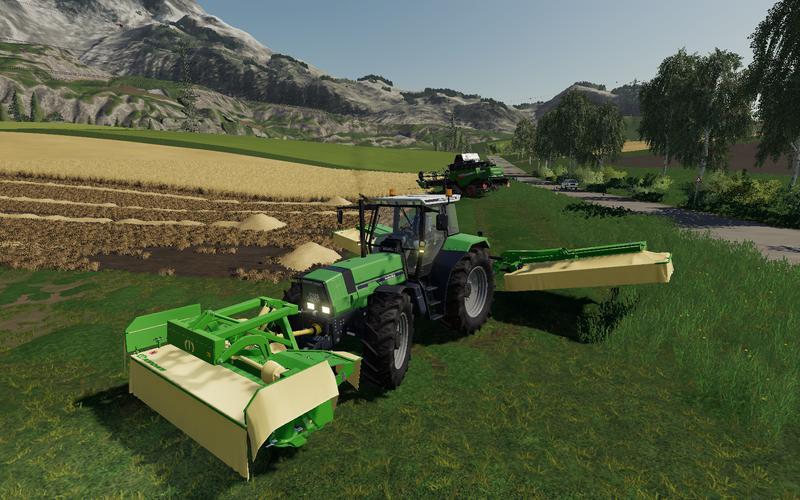 FS19 - Krone Mower Pack V1.0