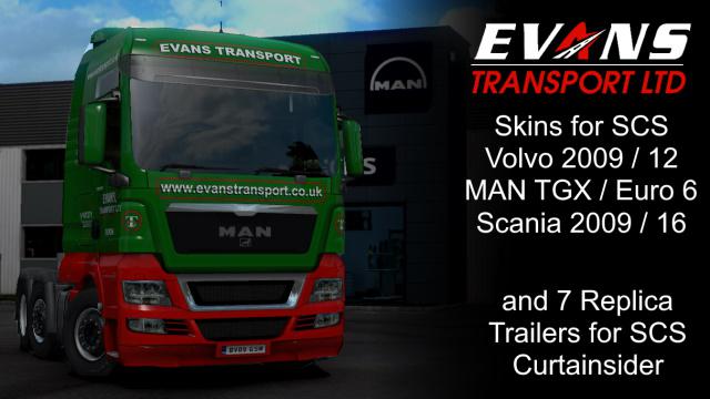 ETS2 - Evans Transport Megapack V1.0 (1.39.x)