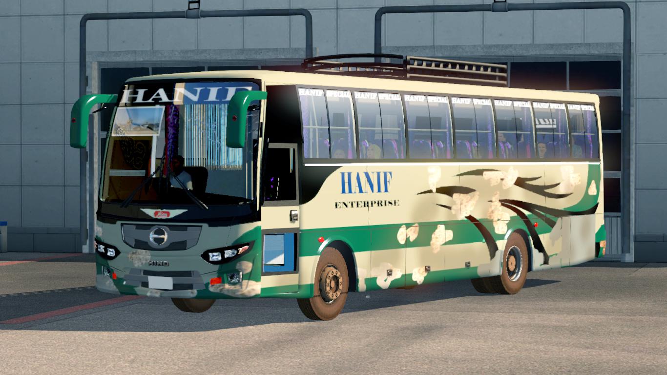 ETS2 - Hino AK 1J Dirty Bus (1.36.x) | Euro Truck Simulator 2 | Mods.club