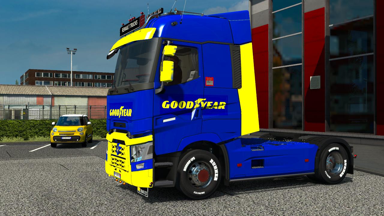 ETS2 - Renault Ranger T Good Year Skin V1.1 (1.35.X)