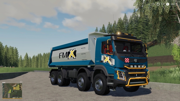 Fs19 Volvo Fmx 8x4 Hardox Tipper V10 Farming Simulator 19 Modsclub 8742