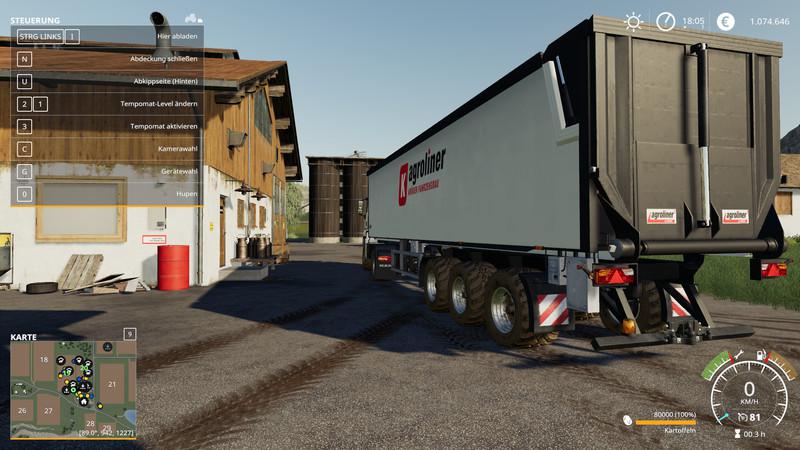 FS19 - Kroger Agroliner SRB35 Trailer V1.0.0.3