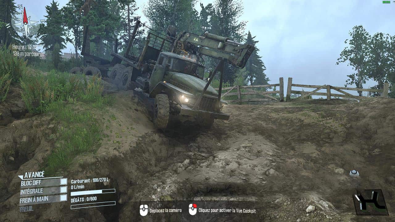 Spintires:Mudrunner - Call of The Wild Map V1