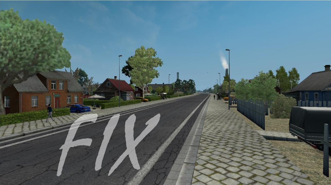 ETS2 - Road to Aral - A Great Step for Fix Mod V1.0 (1.36.x)