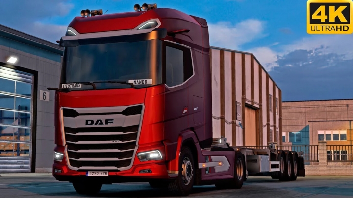 ETS2 - Daf XF E6 Paccar MX 13 on The New DAF 2021 (1.40.x)