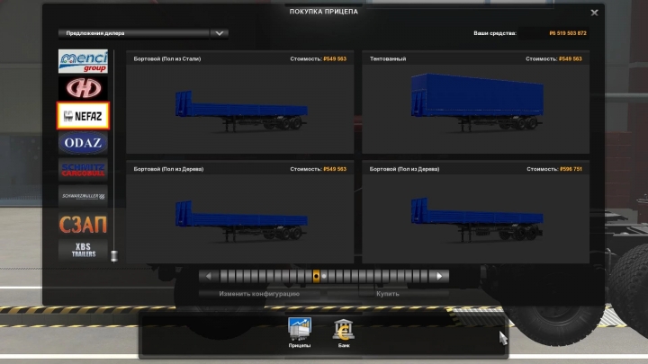 Ets Nefaz Trailers Pack Euro Truck Simulator Mods