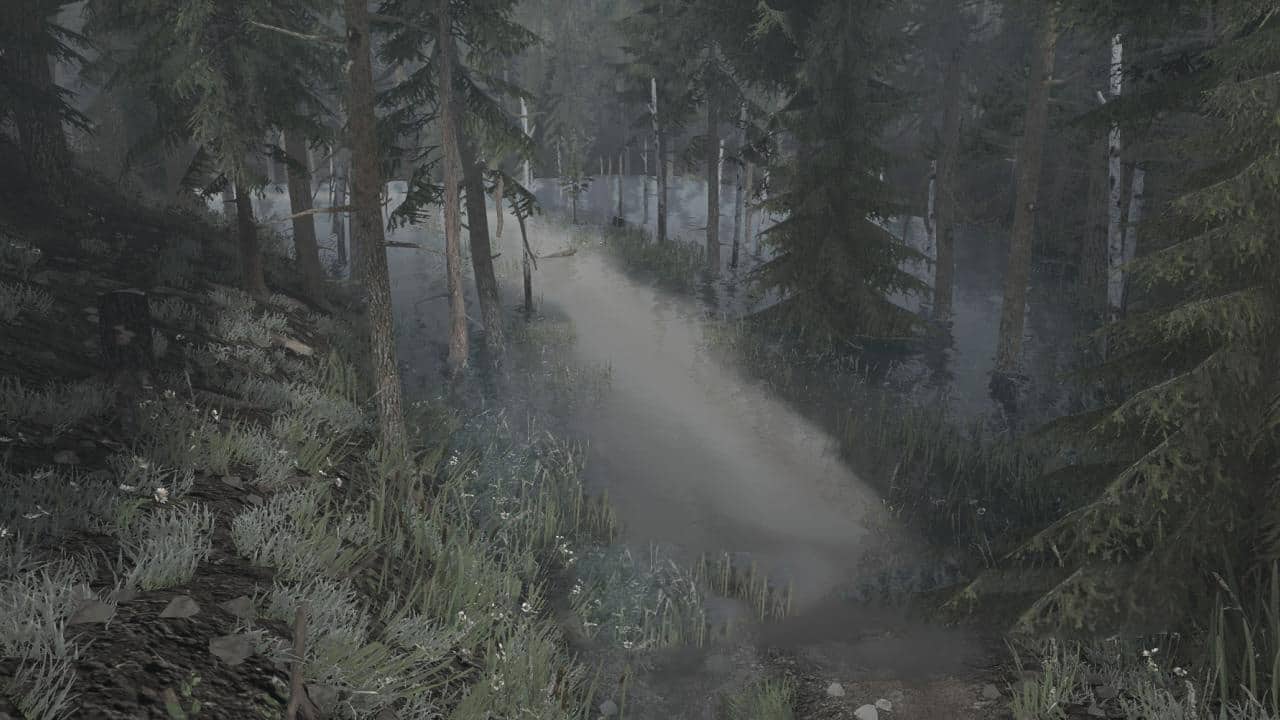 Spintires:Mudrunner - Dark Forest Map V15.10.19