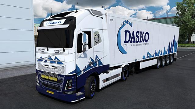 ETS2 - Dasko Combo Skin V1.0 (1.38.x)