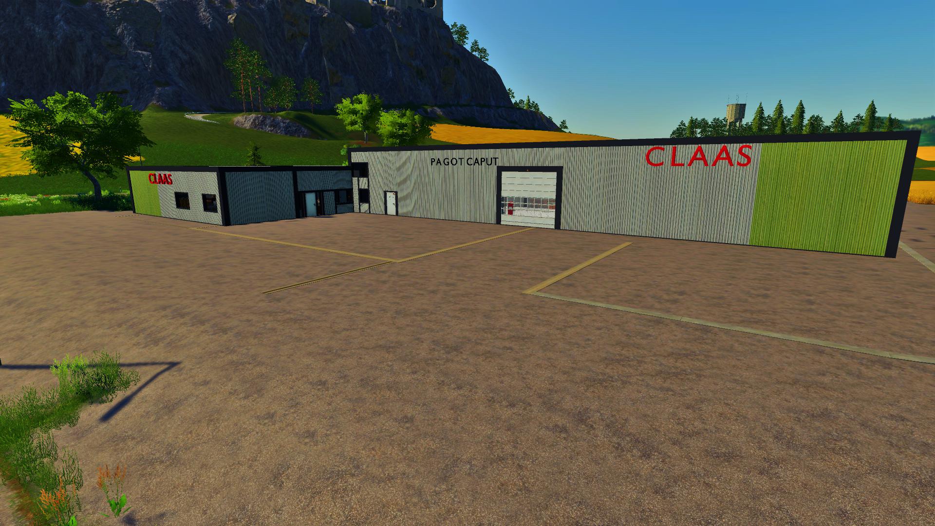 FS19 - Concessionnaire Pagot Caput Gray V1.0