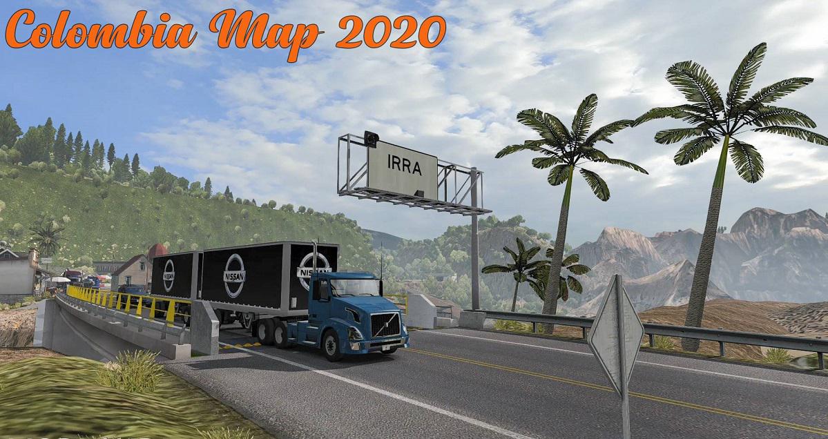 ATS - New Colombia Map 2020 (1.36 - 1.37)