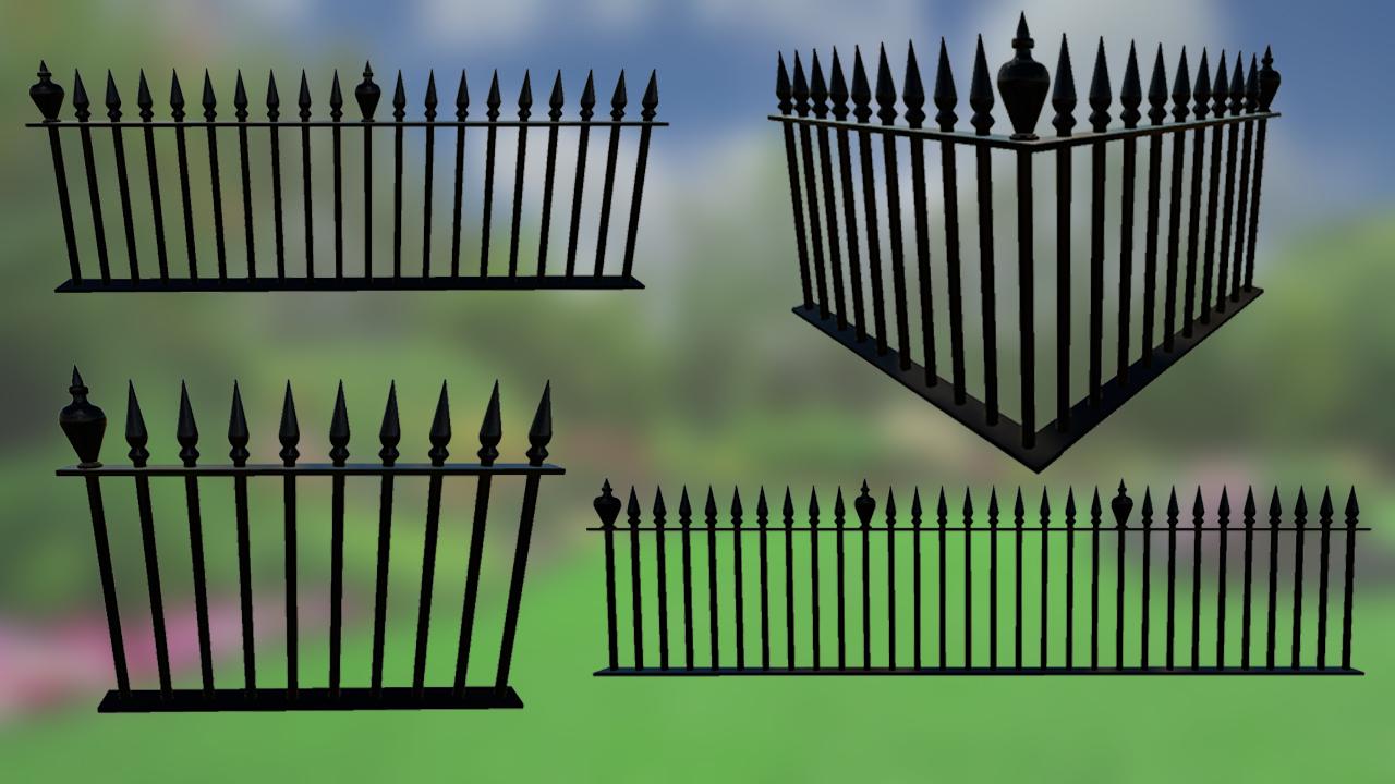 FS19 - Metal Fences Pack V1.0