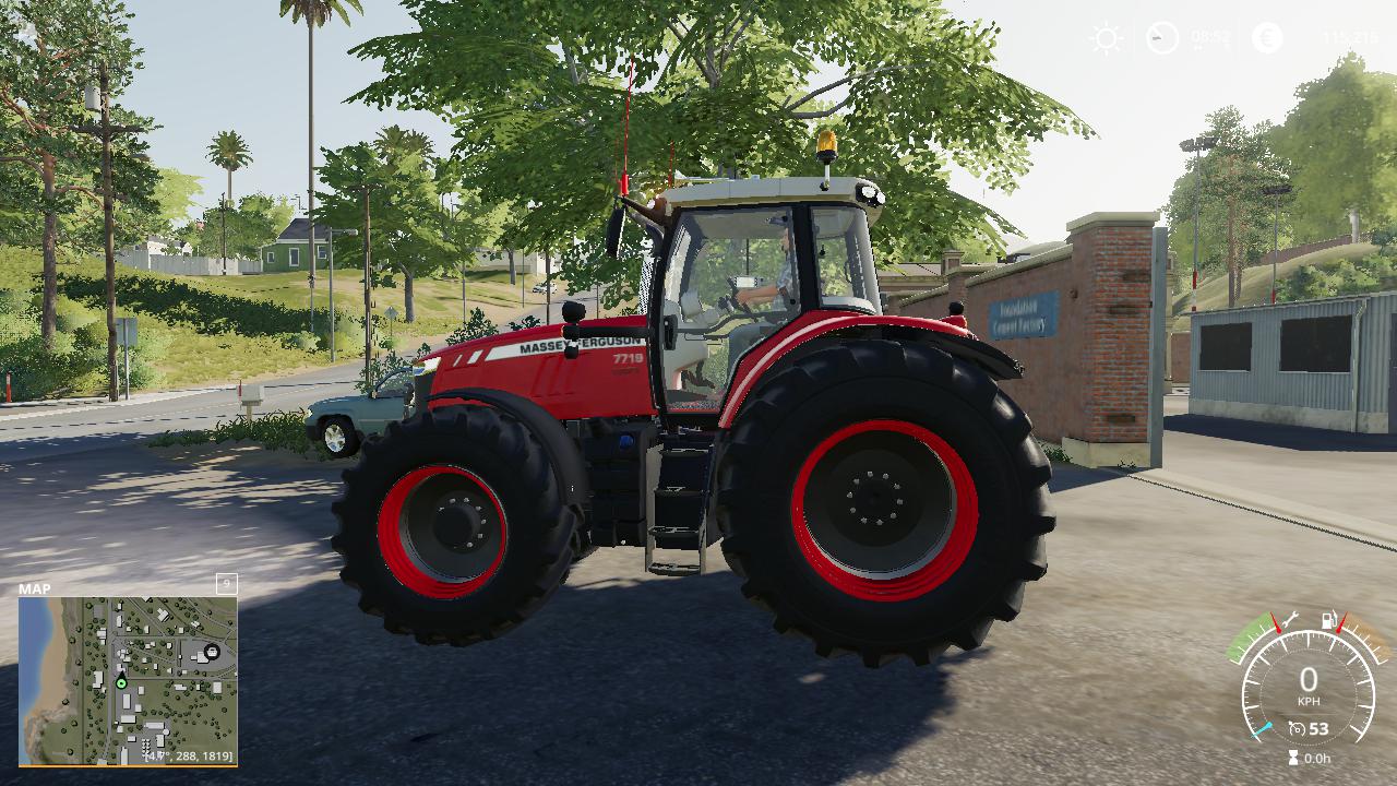 FS19 - Massey Ferguson 7700 Tractor V1.0 | Farming Simulator 19 | Mods.club