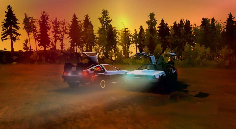 Spintires - Delorean Time Machine V1.0