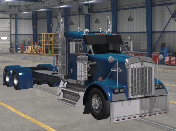 ETS2 - Kenworth W900 Long Truck (1.39.x)