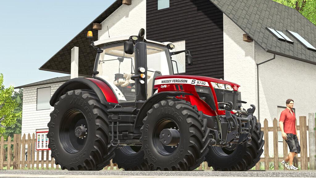 FS19 - Massey Ferguson 8700S Tractor V1.2.1.0