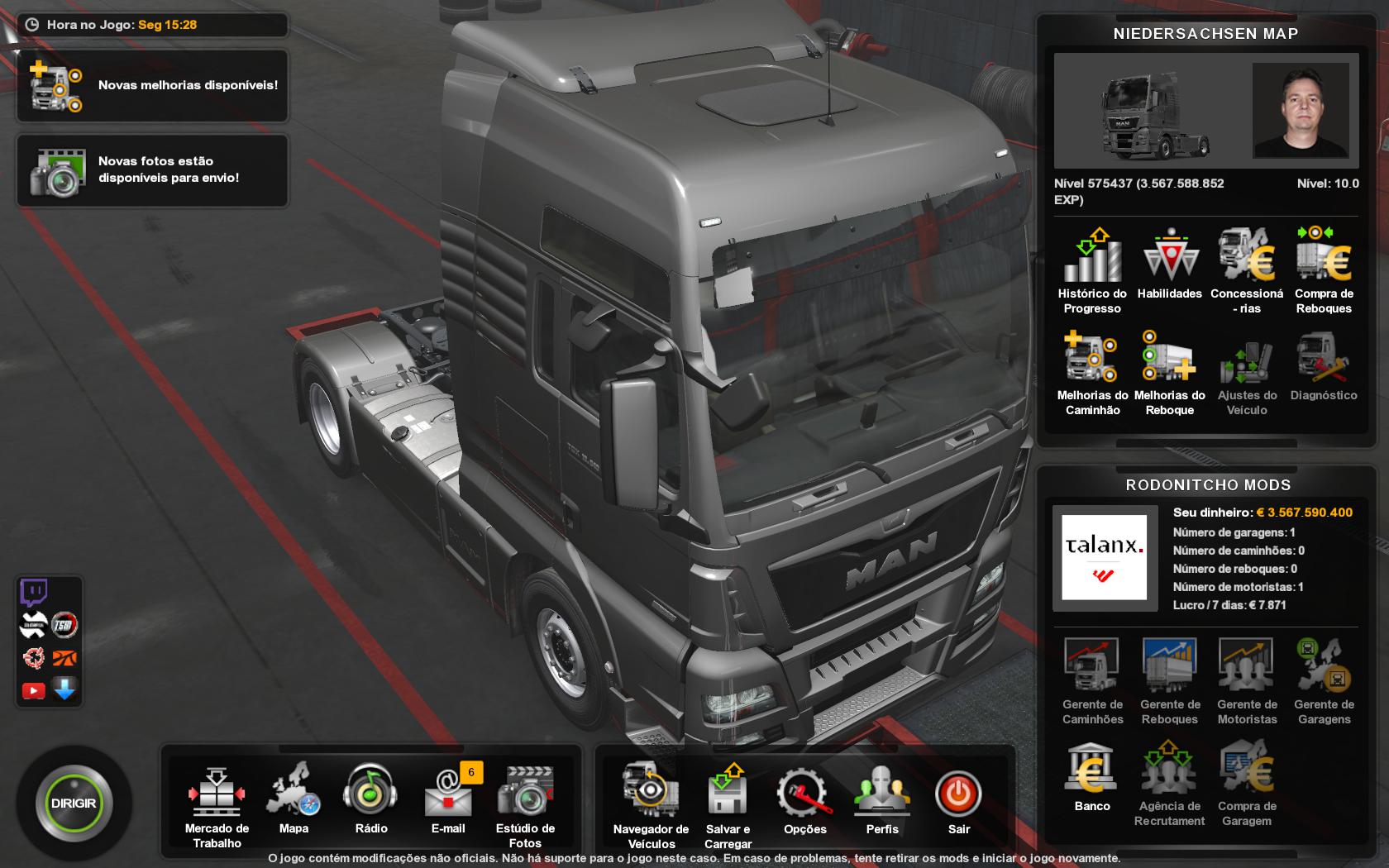ETS2 - Niedersachen Map for Profile Mod (1.36.x)