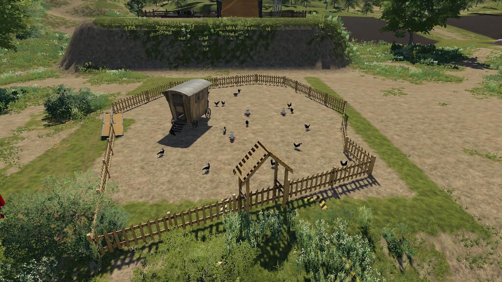 FS19 - Goldcrest Valley Chicken Pen V1.1