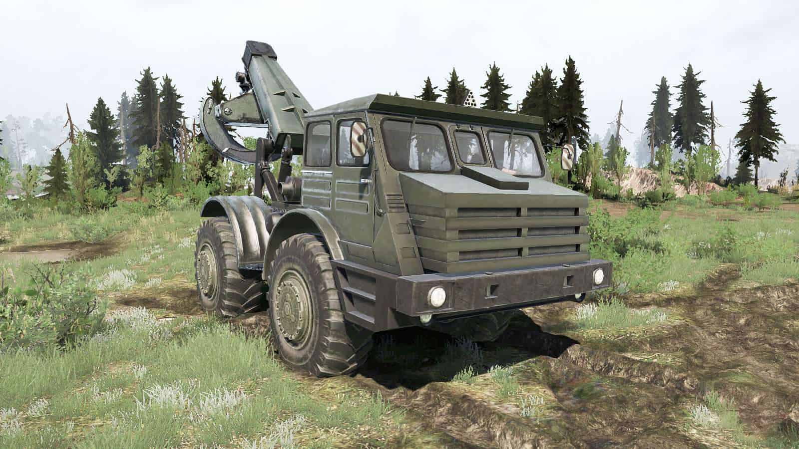 Spintires:Mudrunner - Moaz 74111 4x4 Truck