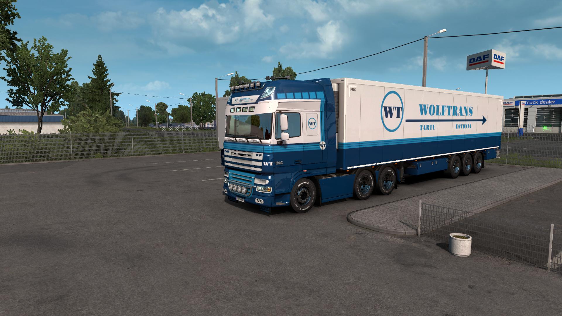 ETS2 - Daf + Trailer Skin (1.39.x)
