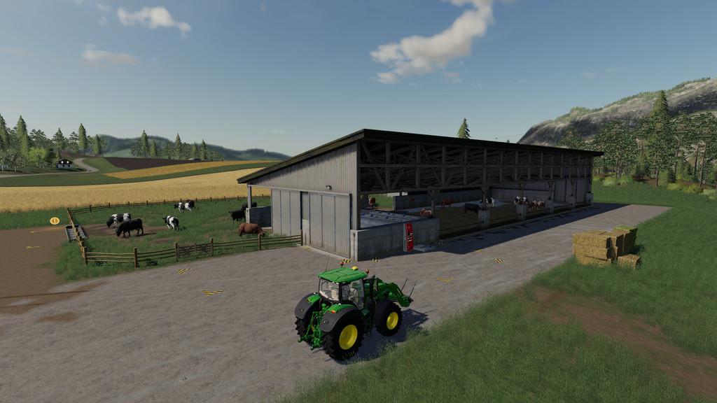 FS19 - Cow Stable V1.1