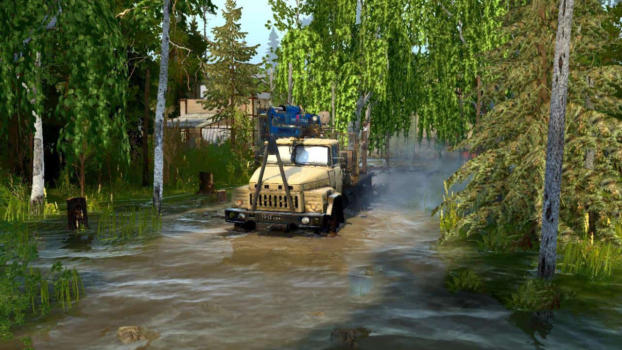 Spintires:Mudrunner - Dirt Map V1