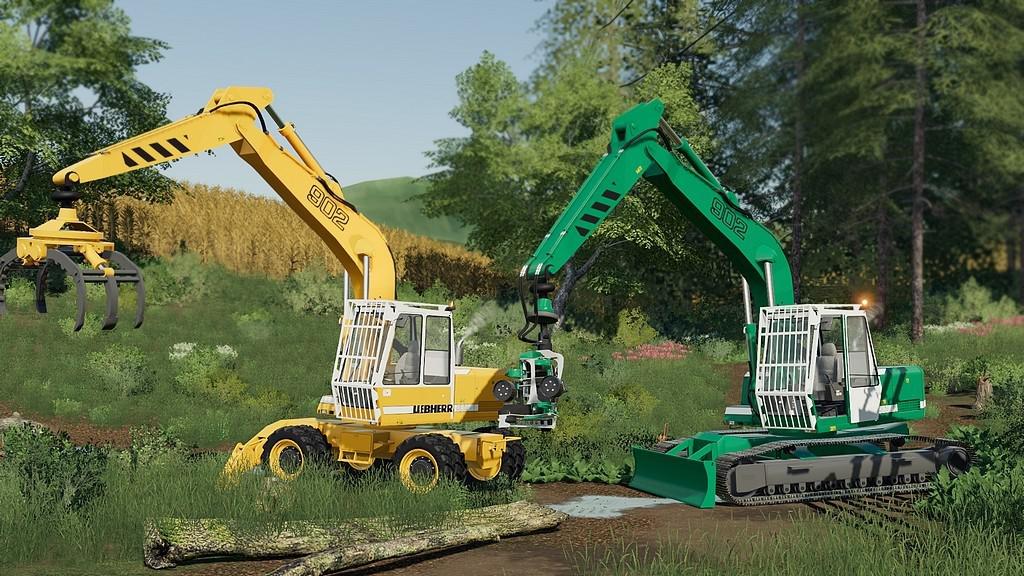 FS19 - Excavator Liebherr 902 Pack V1.0.0.1