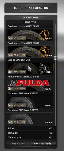 ATS - Real Tires Mod V3.1 (1.36 - 1.39)