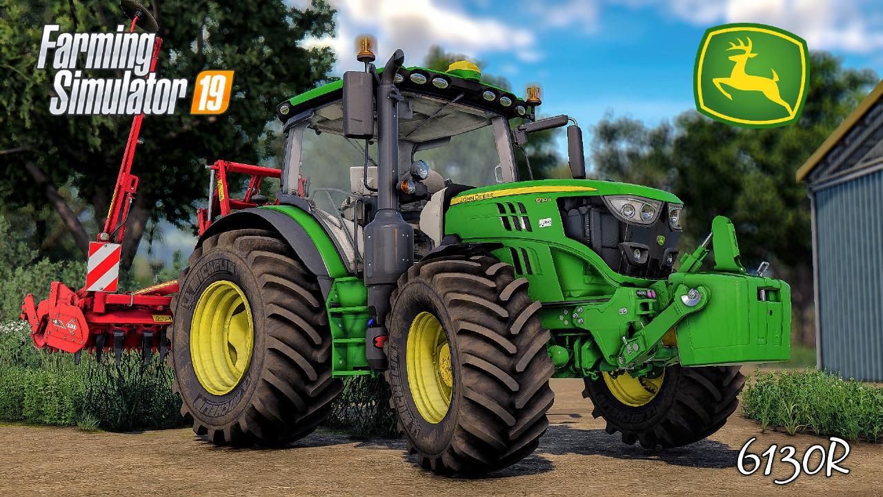 FS19 - John Deere 6105-30R Tractor V1.0