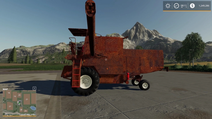 FS19 - Rusty Old Combine V1.0