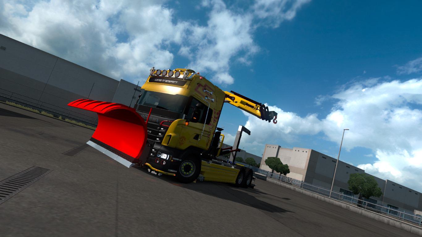 ETS2 - Snow Plow (1.36.x)