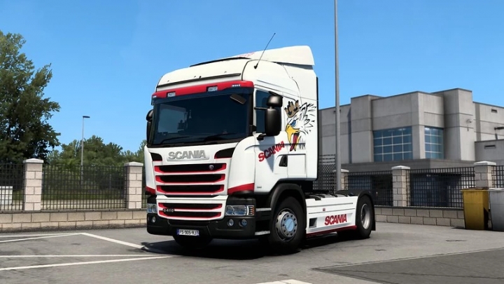 ETS2 - Paintable Griffin for Scania V2.0 (1.41.x)
