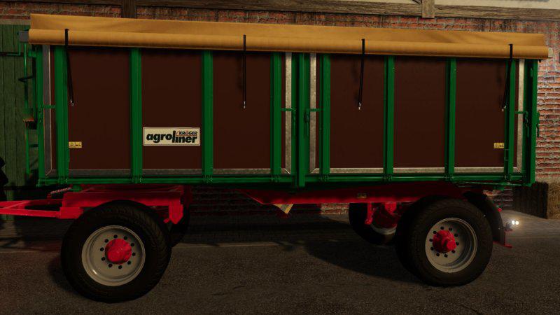 FS19 - Kroger HKD 302 Old Trailer V1.0