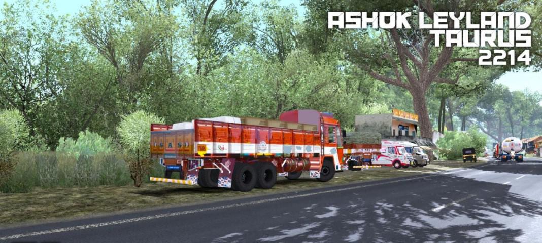 ETS2 - Leyland 2411 Lorry 10 Wheeler Drivable Mod (1.39.x)
