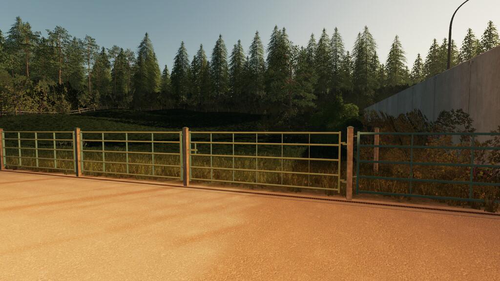 FS19 - Willow Fence Package (Prefab) V1.0
