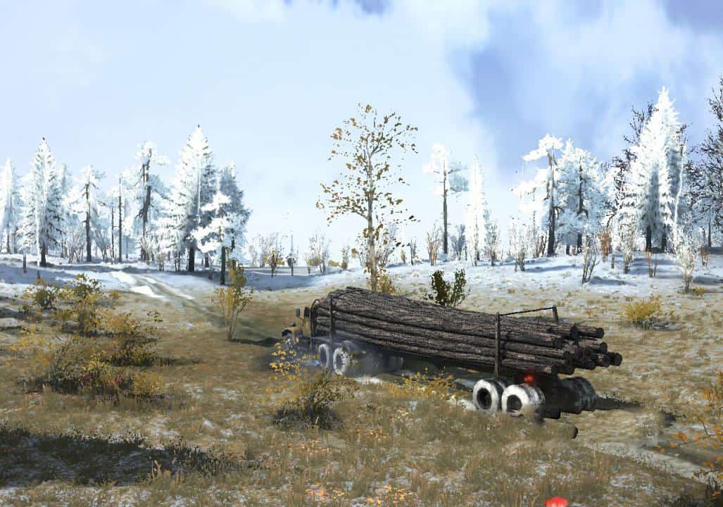 Spintires:Mudrunner - Maps Snow Hills 2 Map V19.11.19