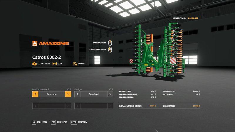 FS19 - Catros Disc Harrow V1.0