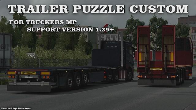 ETS2 - Trailer Puzzle Custom MP (1.39.x)